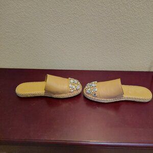 Karl lagerfeld soft leather slip in shoes